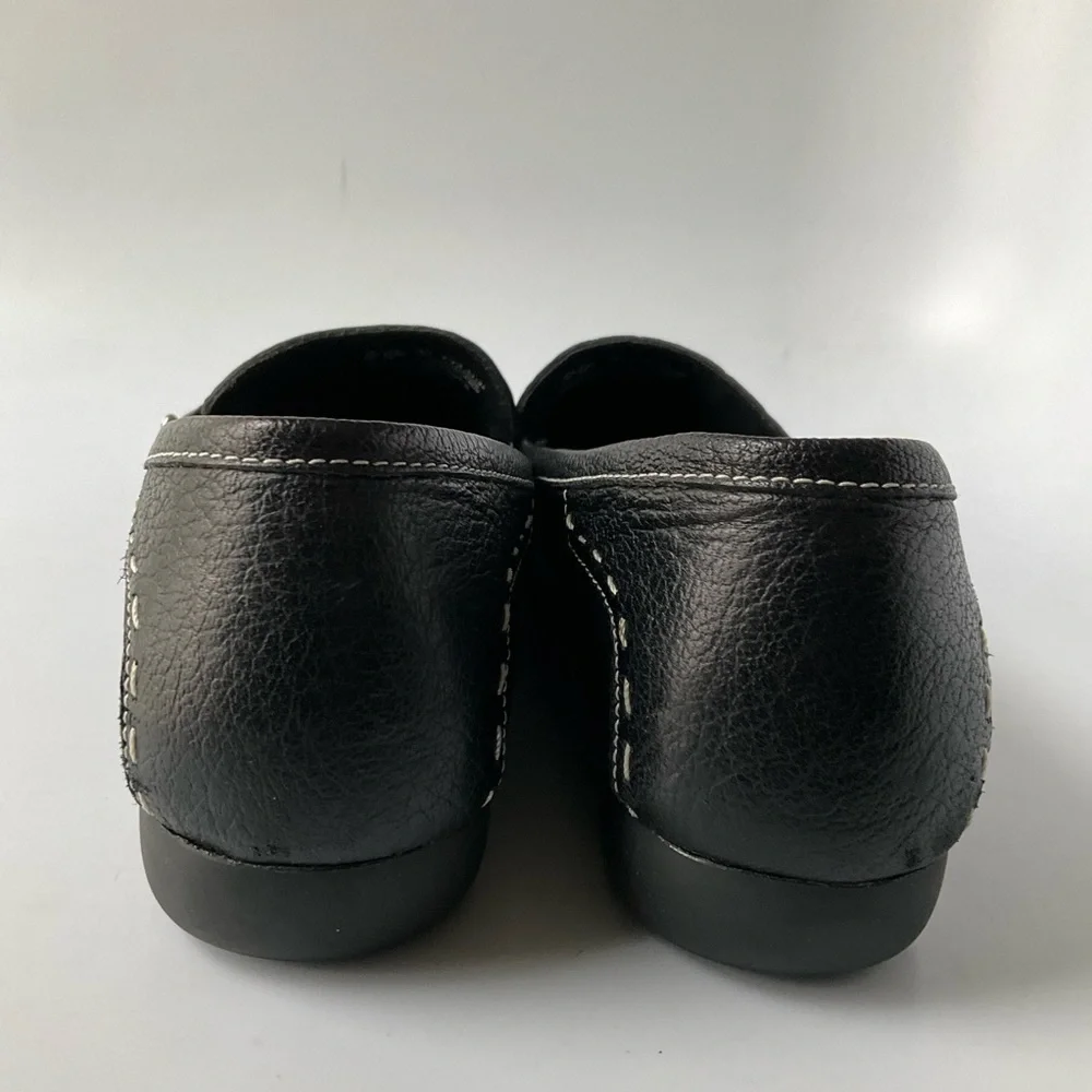 Ariat Black Leather Women Loafers Size 6.5 B - Picture 6 of 10